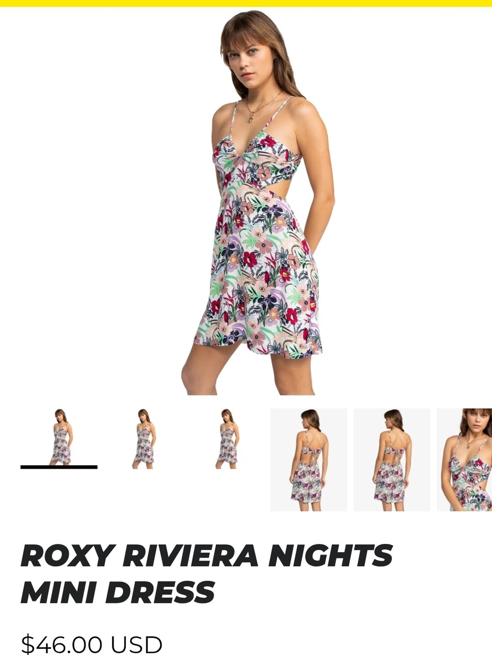 Roxy Riviera Nights mini dress
